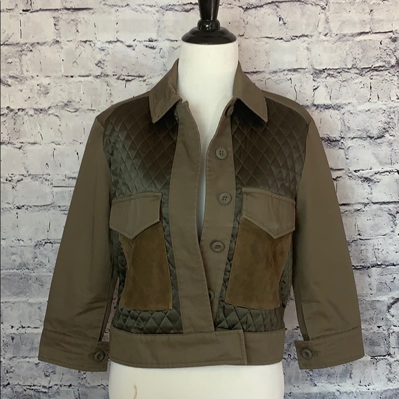 All Saints Jackets & Blazers - ALLSAINTS QUILTED TWILL JACKET